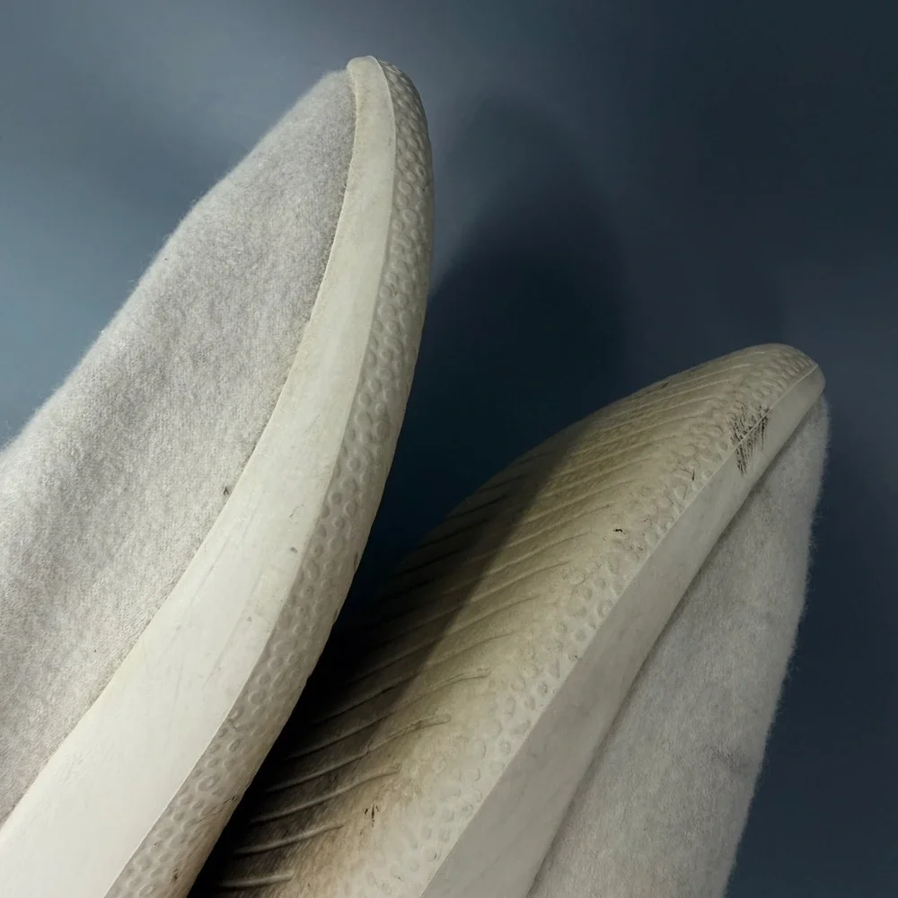 Allbirds Mens Merino Wool Runners Cream White Sneakers Size US M8 0721‎ NV1